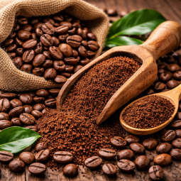 Roasted Coffee Beans & Ground Coffee